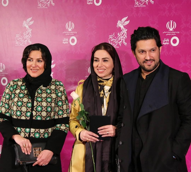 عکسهای بازیگران در افتتاحیه سی‌ و‌ چهارمین جشنواره فیلم فجر